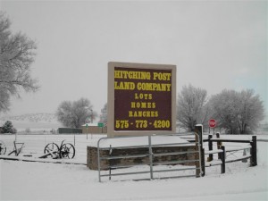 Hitching Post Land Company Snow Day