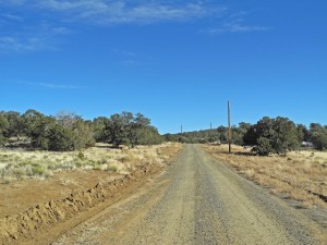 New power line near lot 107